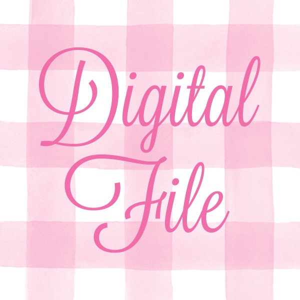 Digital File For Any Design