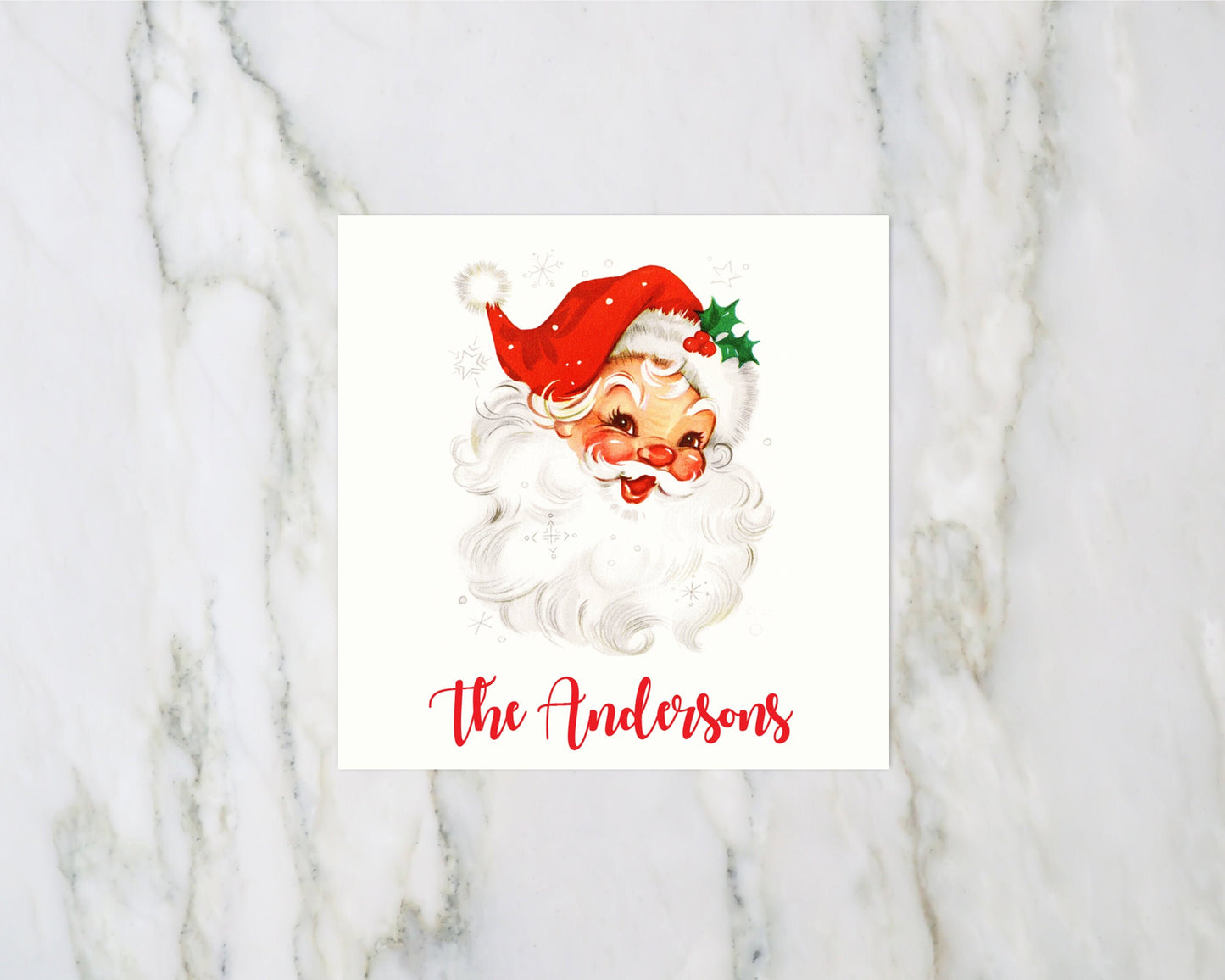 Vintage Santa Enclosure Cards/Gift Tags