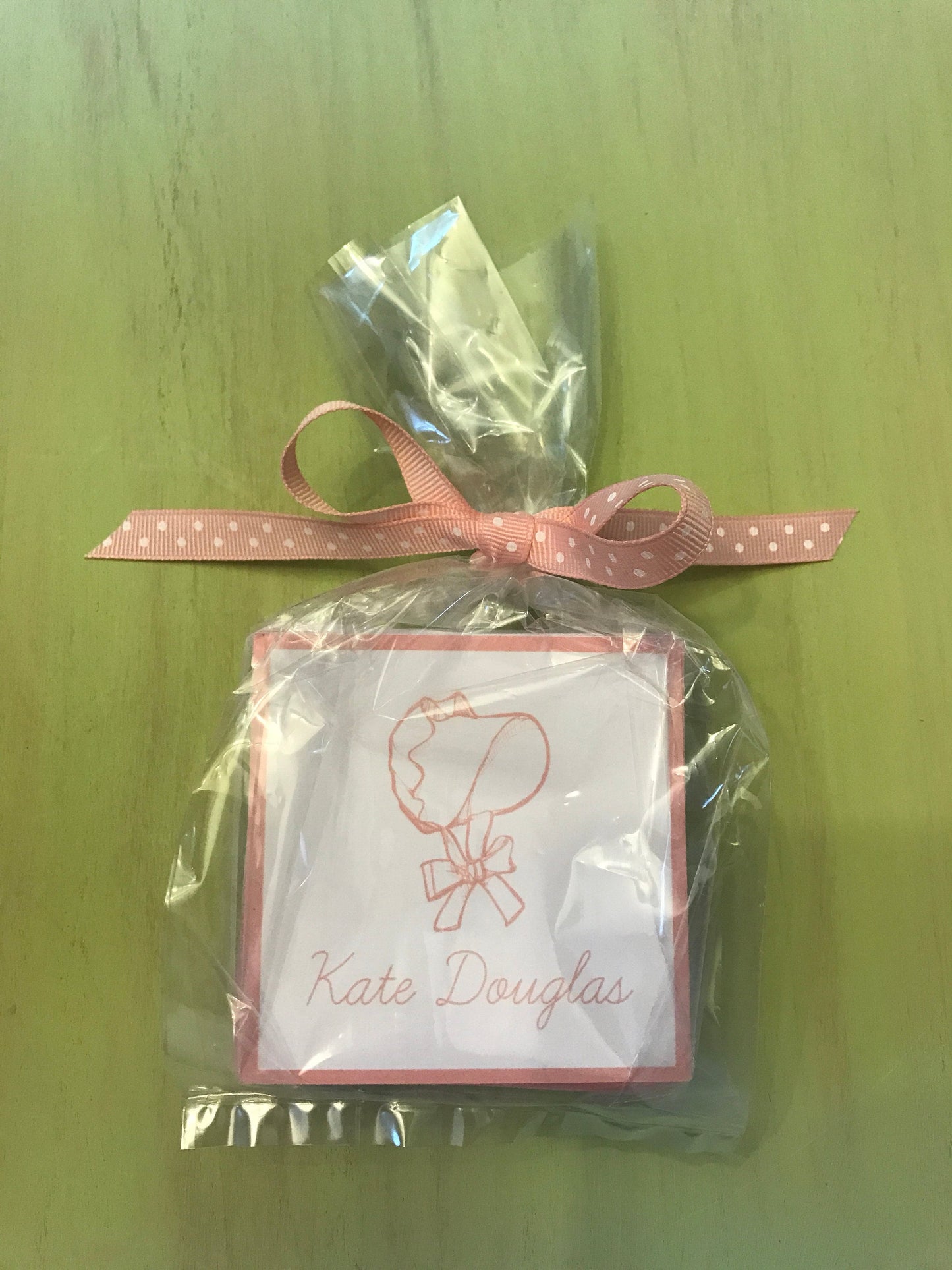 Personalized Enclosure Cards for Girls