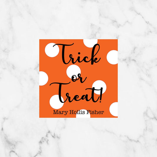 Personalized Treat Bag Tags