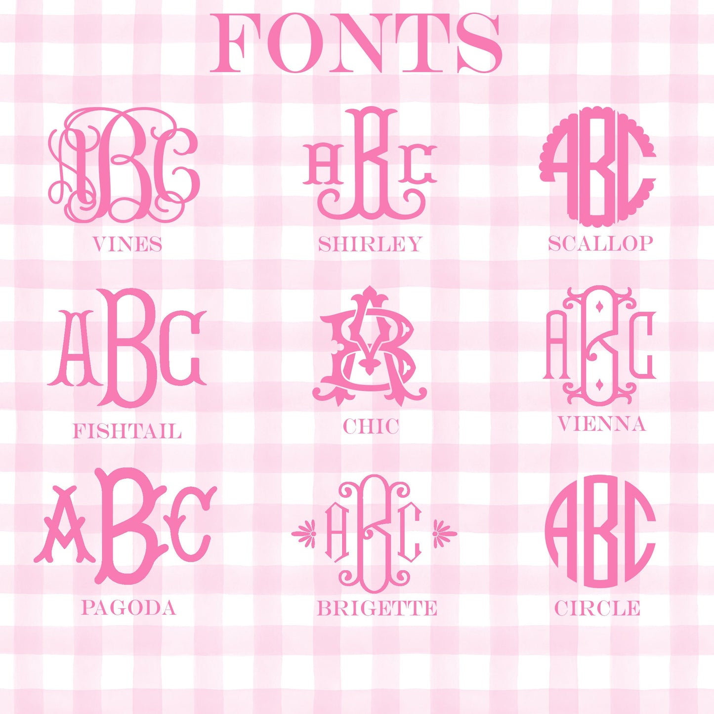 Monogrammed Cheetah Gift Enclosure Cards
