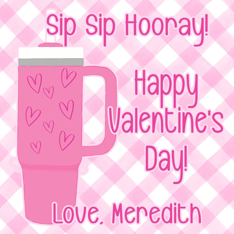 Printable Stanley Cup Valentine