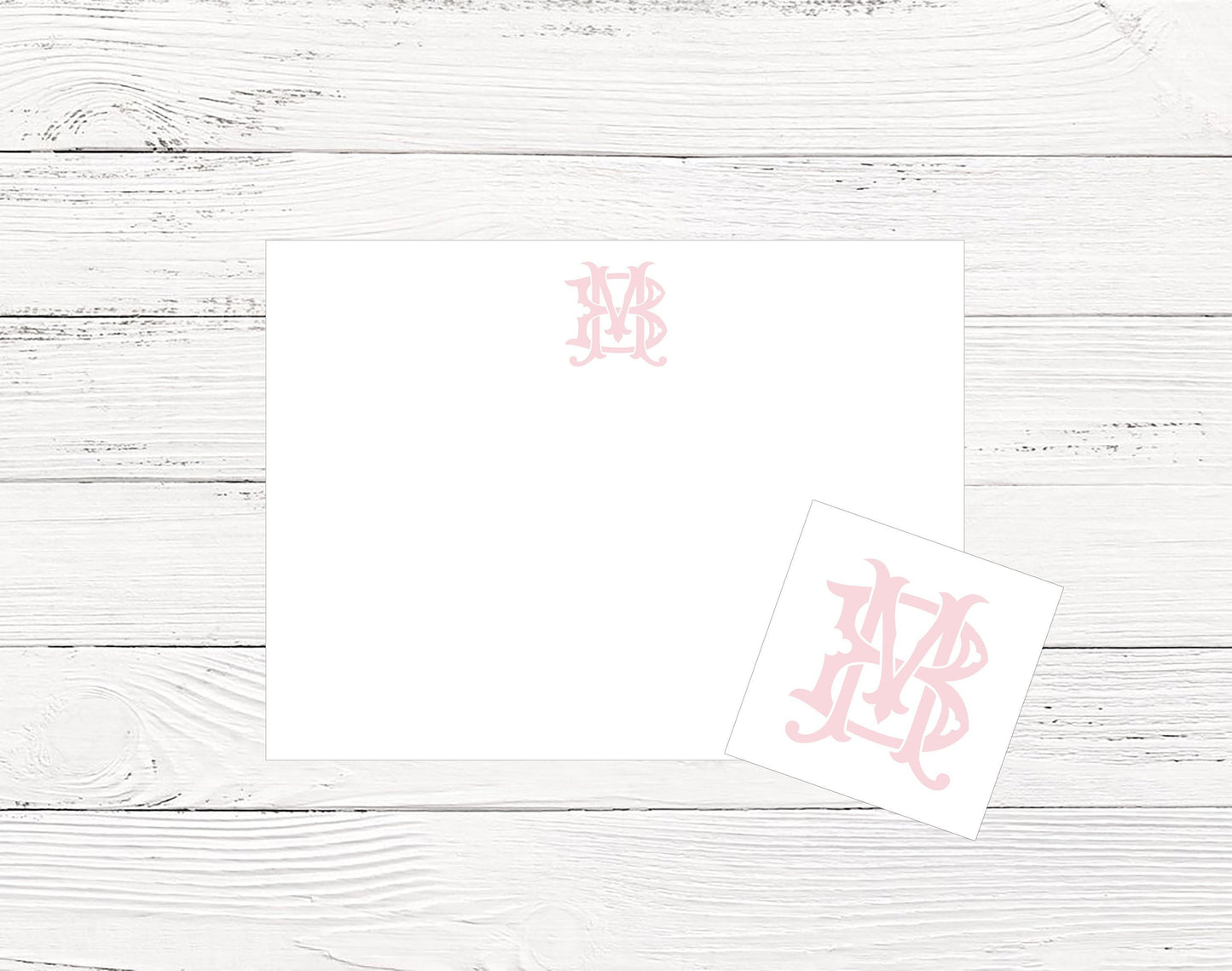Chic Monogram Stationery Suite