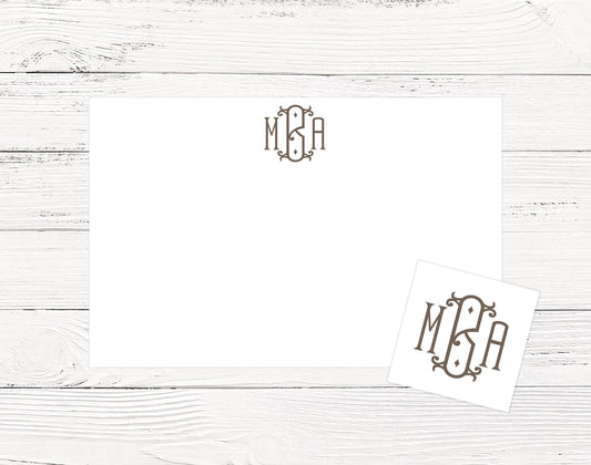 Monogrammed Stationery Suite