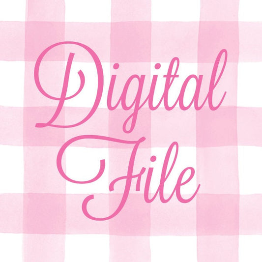 Digital File For Any Design