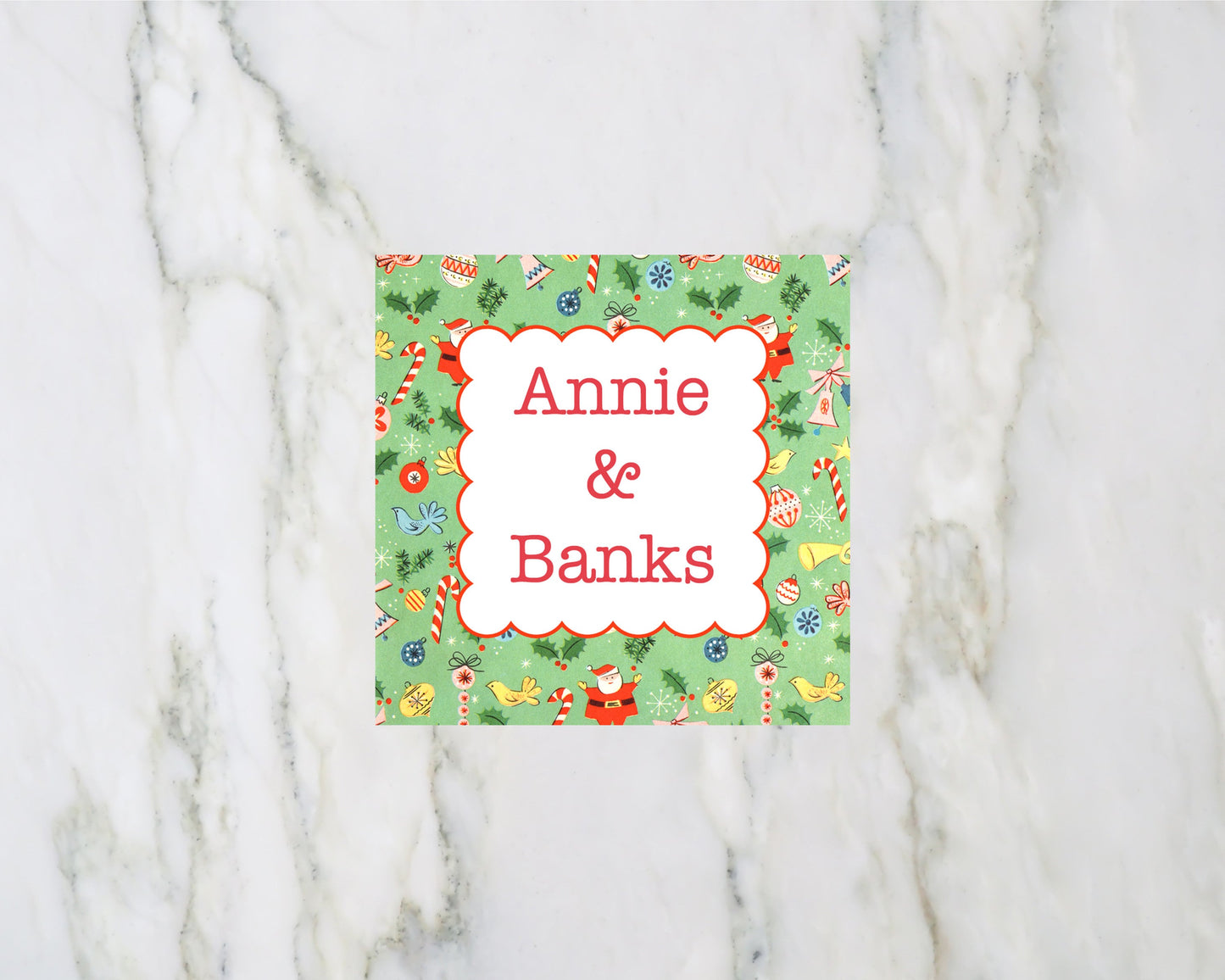 Christmas enclosure cards