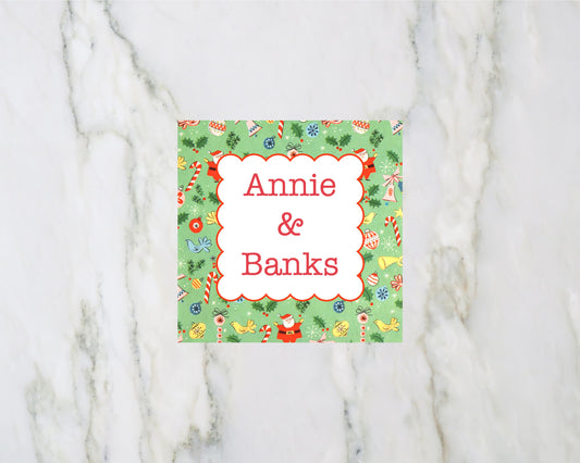 Christmas enclosure cards