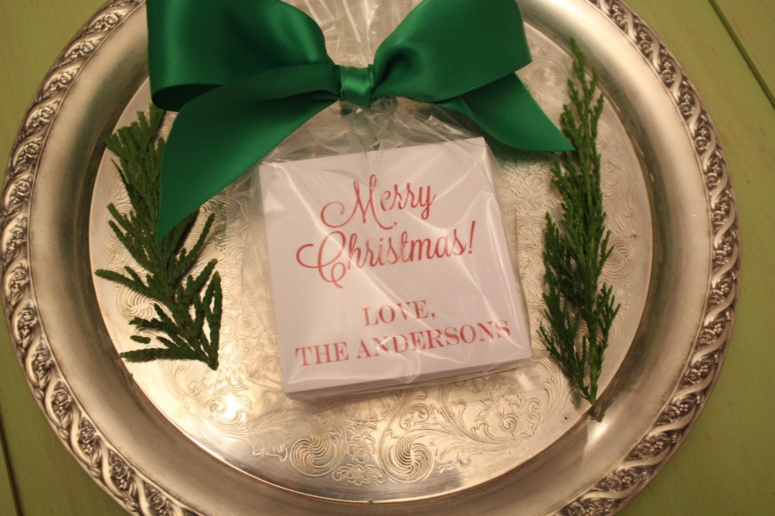 Merry Christmas Family Gift Cards/Tags
