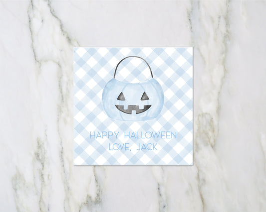 Personalized Pumpkin Gift Tag