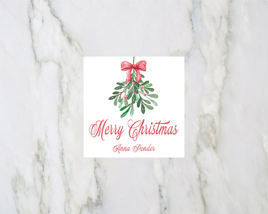 Mistletoe Enclosure Cards