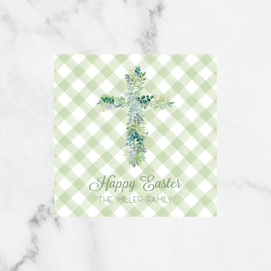 Greenery Cross Easter Enclosure Cards