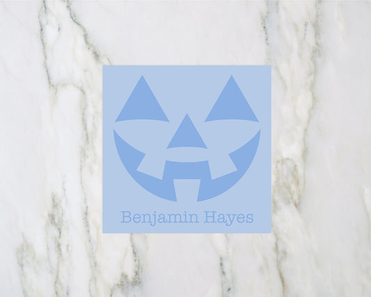 Personalized Pumpkin Gift Tag