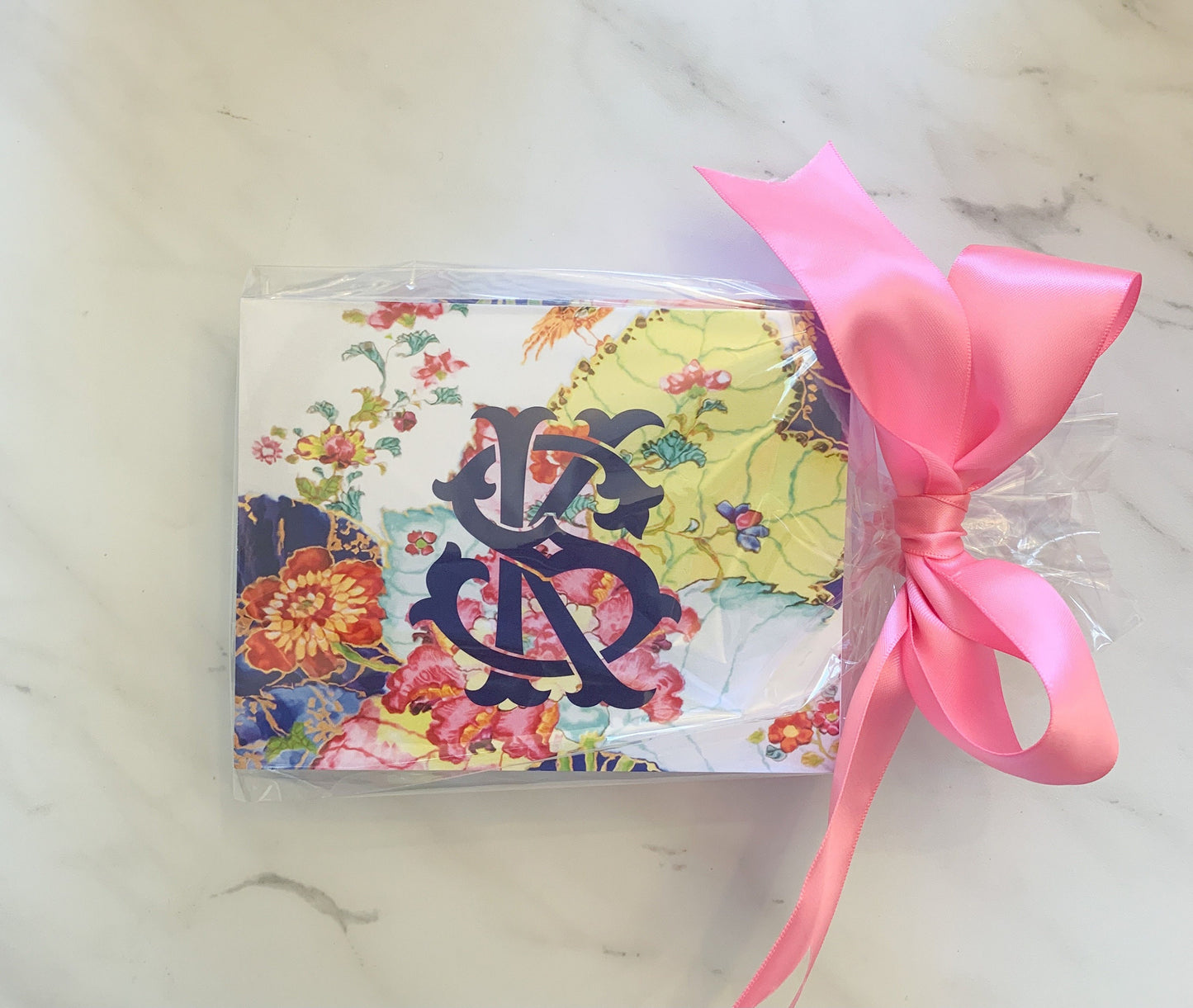 Tobacco Leaf inspired Folded Notecards
