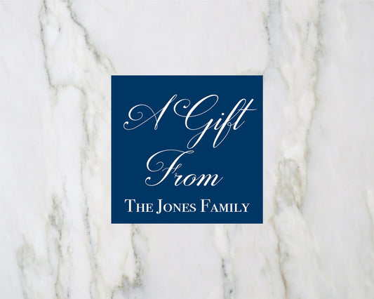 Family Gift Enclosure Cards