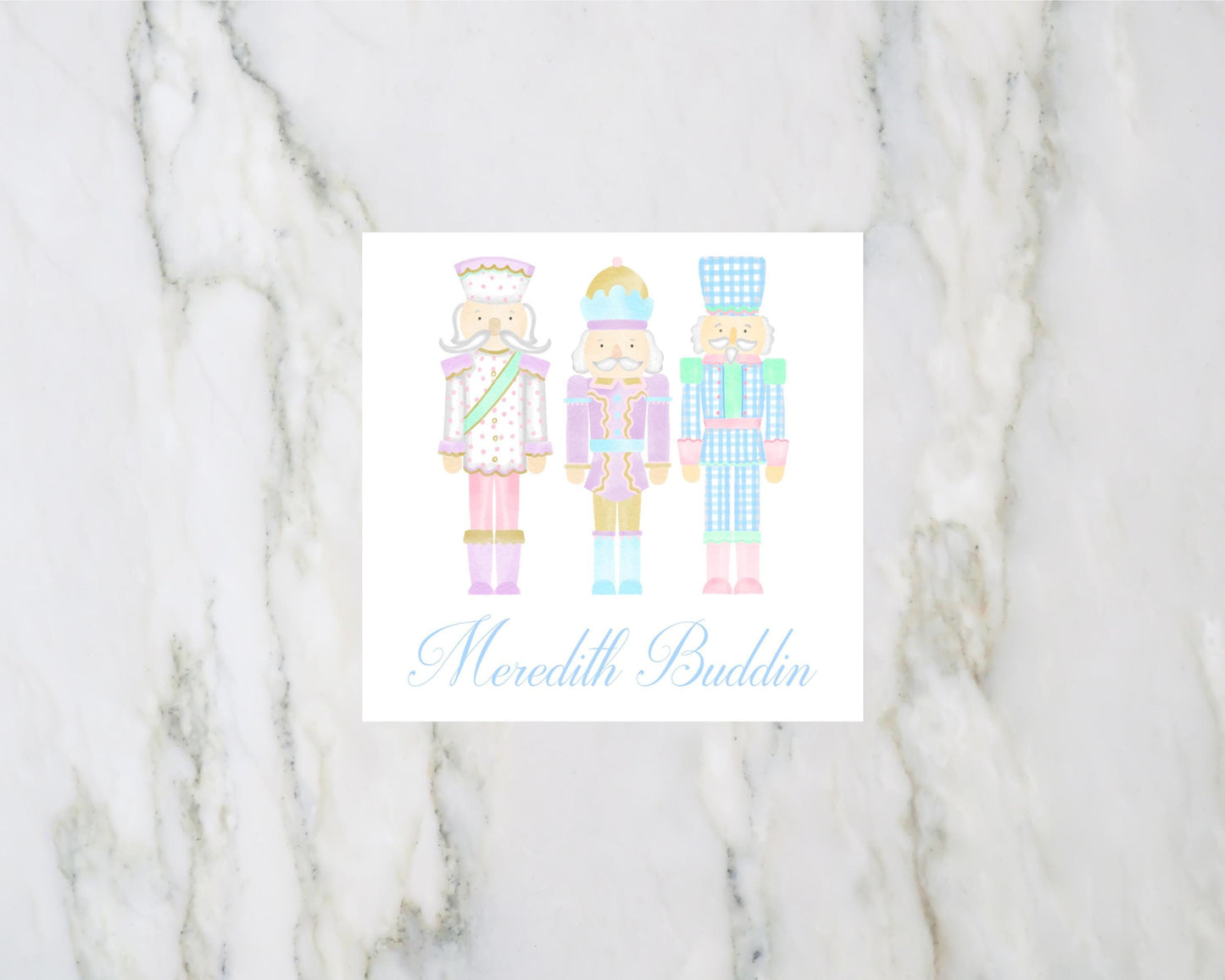 Personalized Nutcracker Enclosure Cards