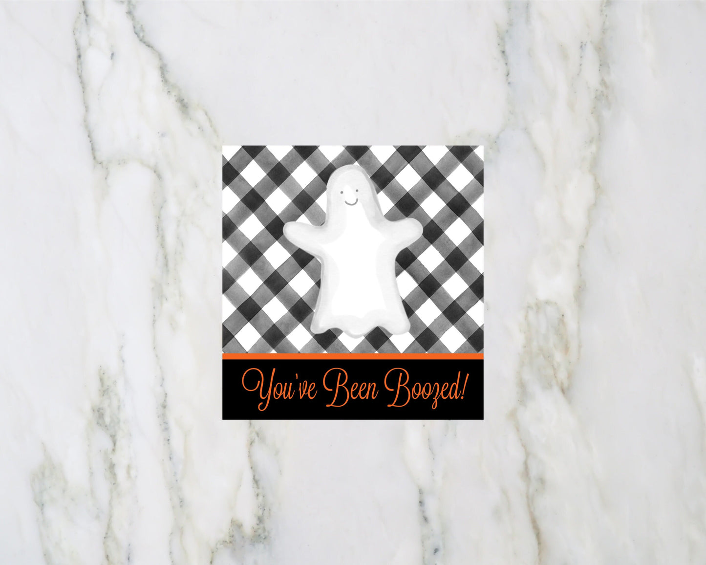 You've Been Boozed Digital Tag