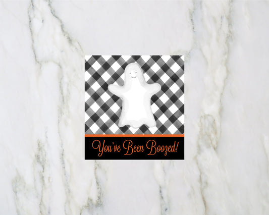 You've Been Boozed Digital Tag