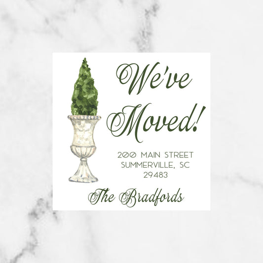 We've Moved Enclosure Card