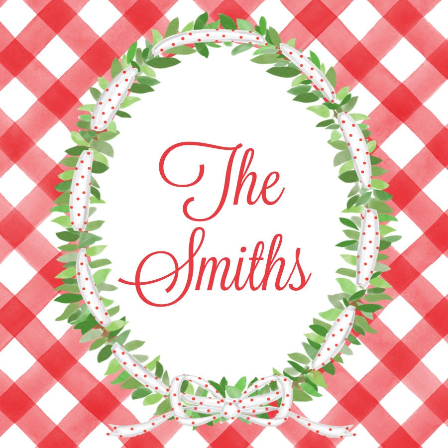 Personalized Holiday Card Set
