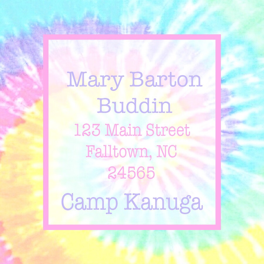 Keep In Touch Camp Calling Card