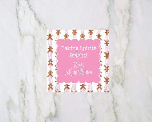 gingerbread Girl Enclosure Card