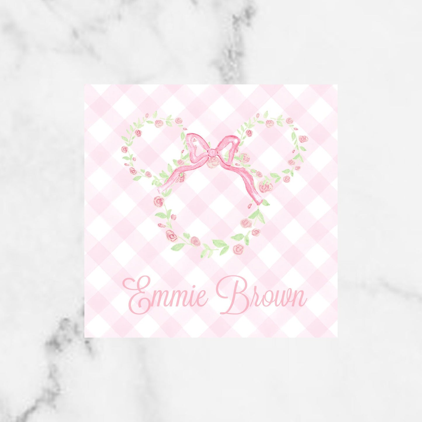 Minnie Mouse Floral Ears Enclosure Cards