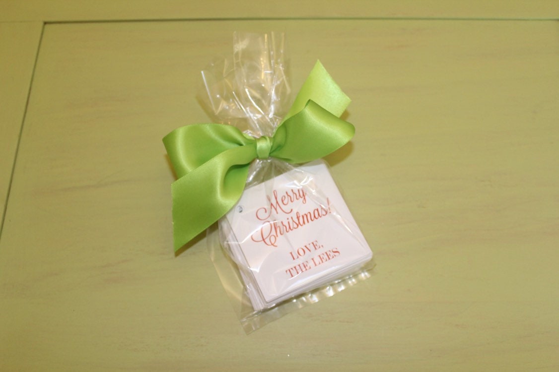 Merry Christmas Family Gift Cards/Tags