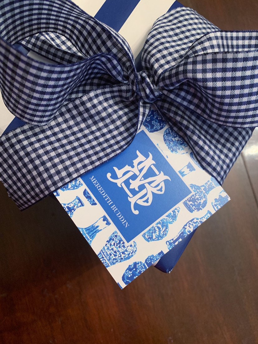 Enclosure Cards Chinoiserie Blue and White Ginger Jar Square