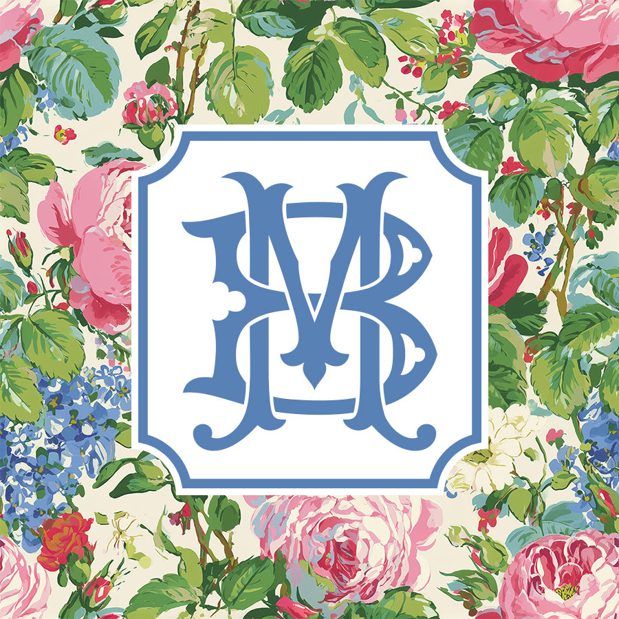 Spring Chintz Enclosure Card