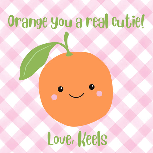 Cutie  Valentine Enclosure Card